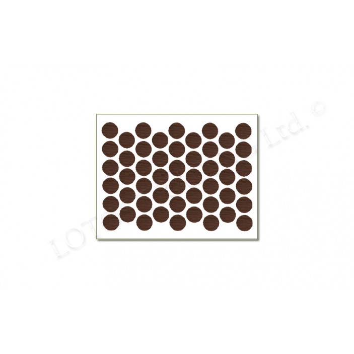 Adhesive screw caps - dark walnut 03L.01.013 - Screw caps Adhesive screw caps - dark walnut Screw caps