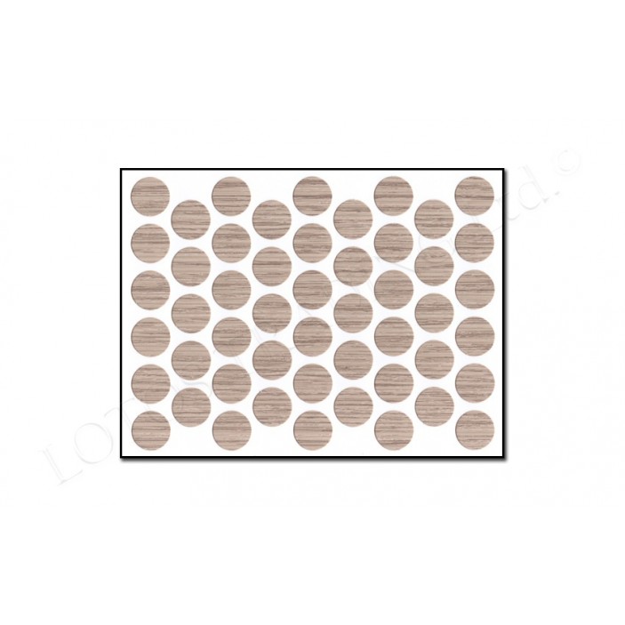 Самозалепващи тапи - ТЪМНА СОНОМА 03L.01.864.14 - Тапи за винтове Самозалепващи тапи - ТЪМНА СОНОМА Тапи за винтове