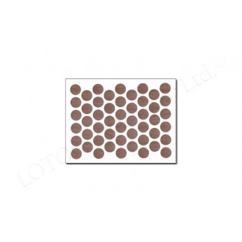 Adhesive screw caps - TOBACCO CRAFT OAK Screw caps