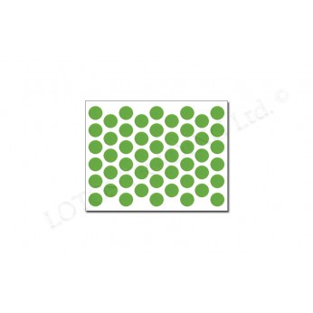 Adhesive screw caps - strong green Screw caps