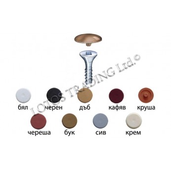 Confirmat screw caps Screw caps