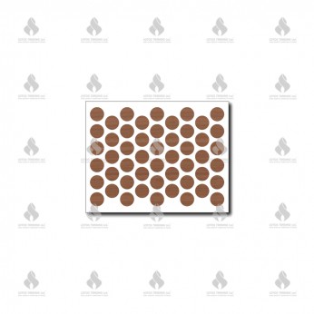 Самозалепващи тапи - антрацит Тапи за винтове